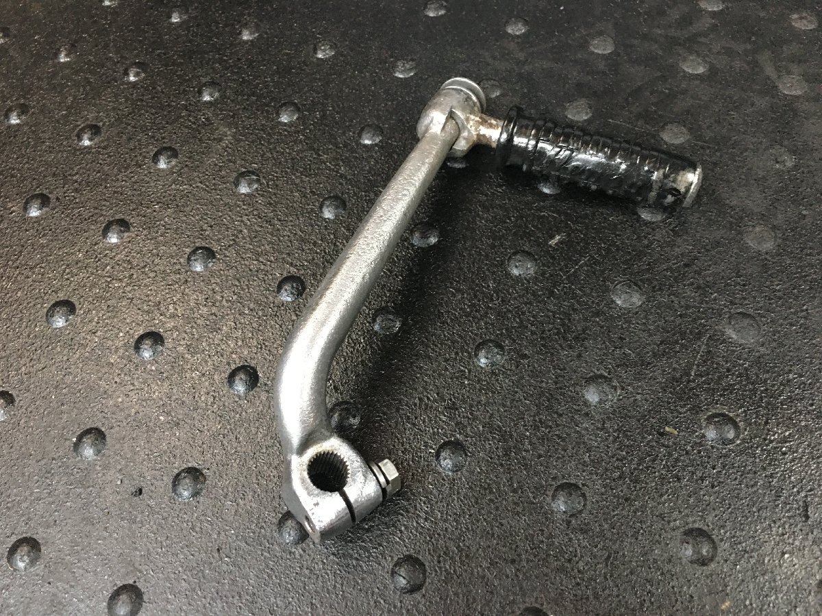 HONDA C100 スーパーカブ　純正キックペダル　キックアーム （検索 C102 C105 C65 CD105 6V ヤレ 茶カブ 吊り 行燈 初代 絶版 OHV ホンダ