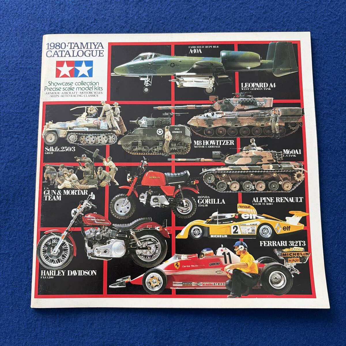 1980 TAMIYA CATALOGUE◇タミヤ◇カタログ◇1980年◇プラモデル◇ラジコン◇模型◇フィギュア◇戦車◇バイク◇タミヤ総合カタログ