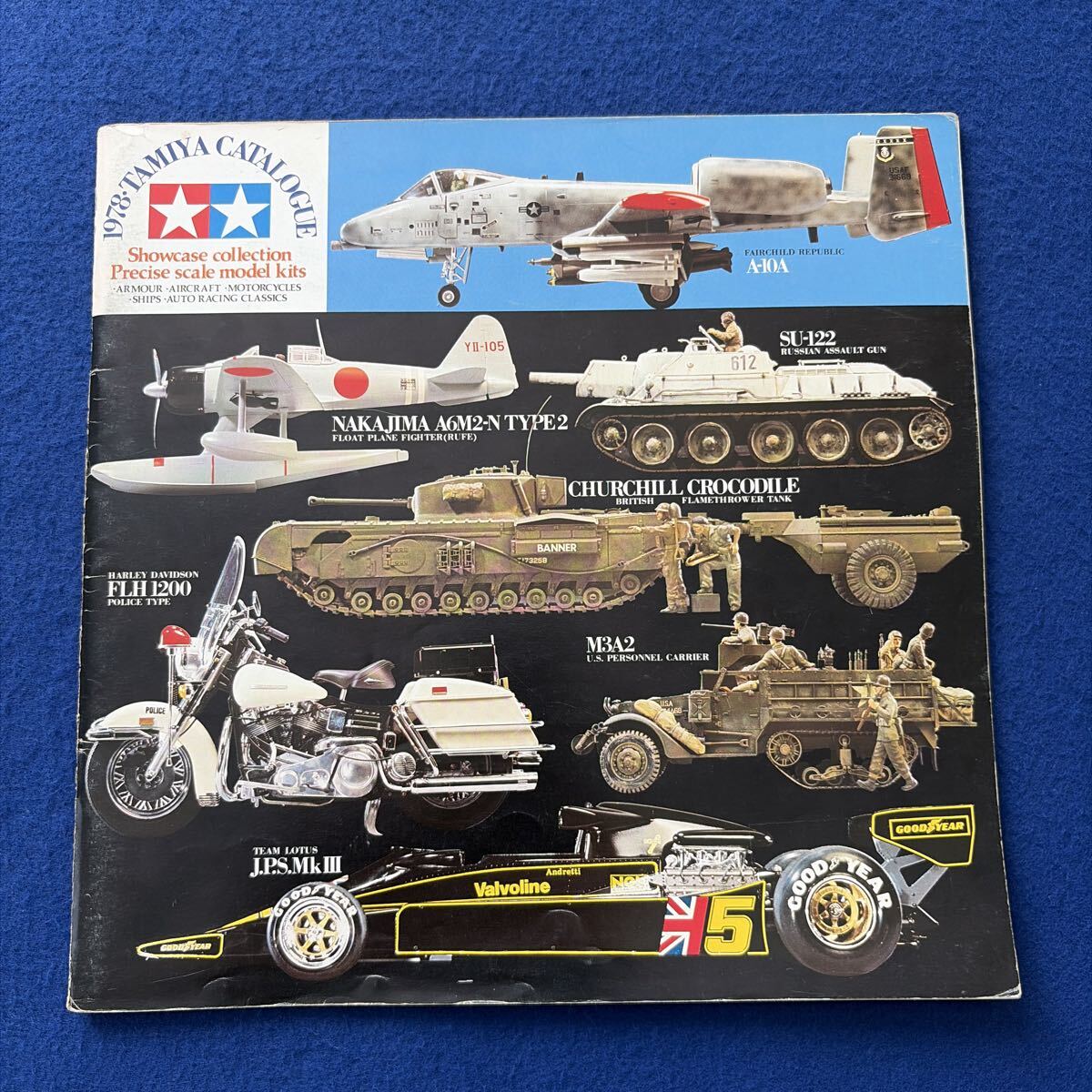 1978 TAMIYA CATALOGUE◇タミヤ◇カタログ◇1978年◇プラモデル◇ラジコン◇模型◇フィギュア◇戦車◇バイク◇タミヤ総合カタログ