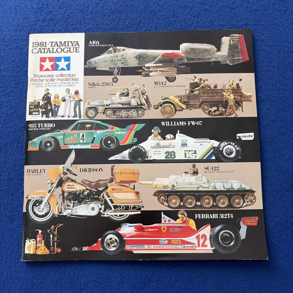 1981 TAMIYA CATALOGUE◇タミヤ◇カタログ◇1981年◇プラモデル◇ラジコン◇模型◇フィギュア◇戦車◇バイク◇タミヤ総合カタログ