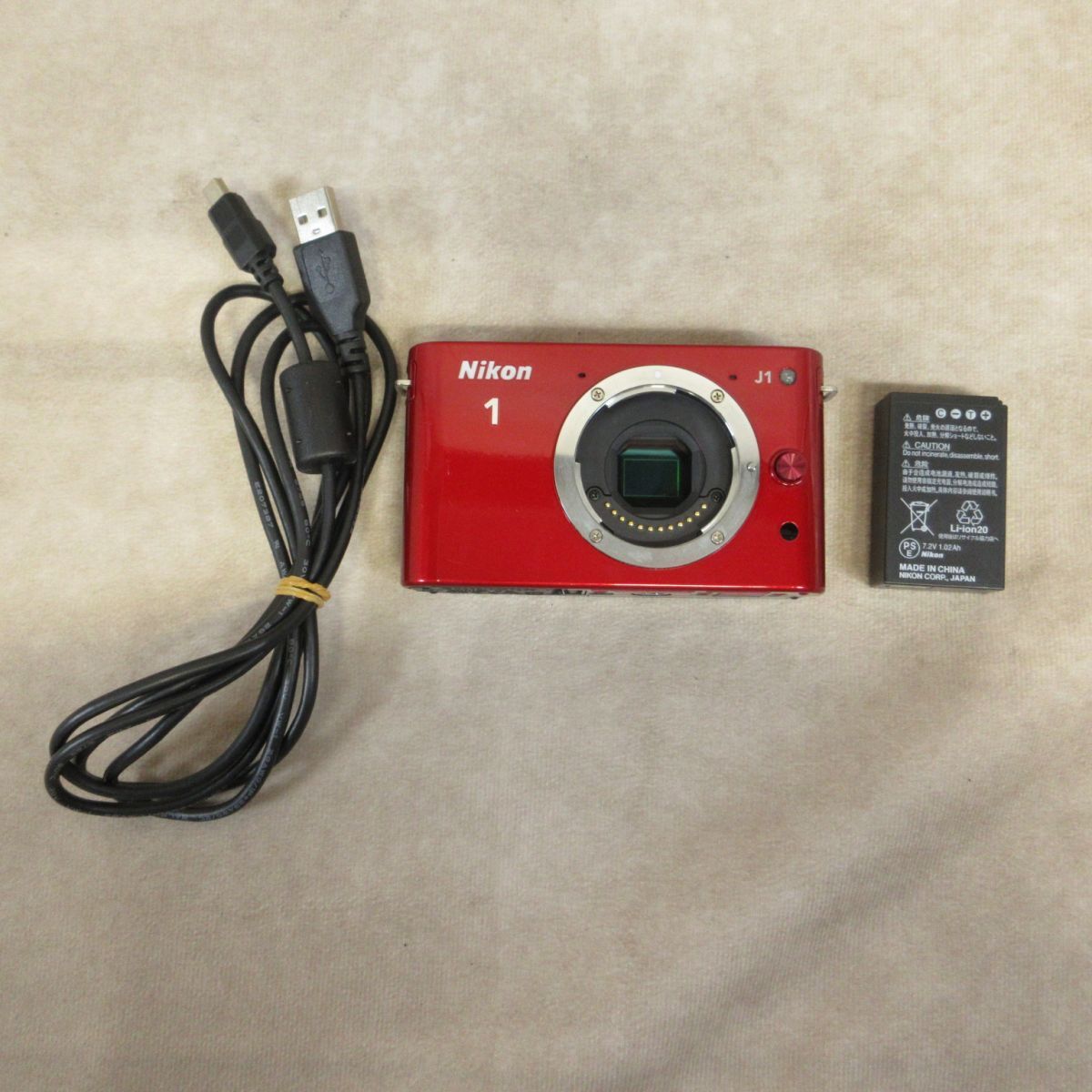 【大人気】 Nikon ニコン 1 J1 ボディ ミラーレス一眼カメラ #71-8