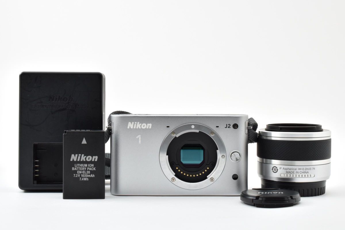 【動作好調】Nikon ニコン 1 J2 レンズキット ミラーレス一眼カメラ #217-3