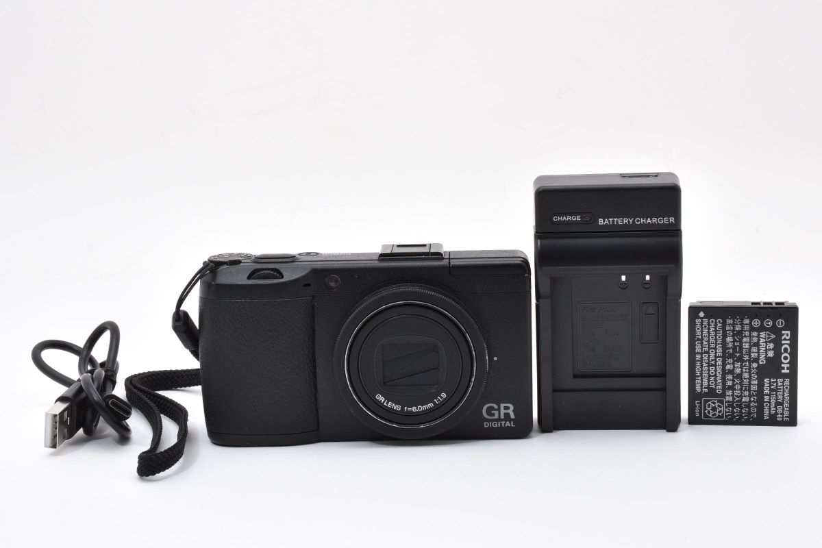 【ショット数3729回】RICOH リコー GR DIGITAL III 3 コンパクトデジタルカメラ コンデジ #4748