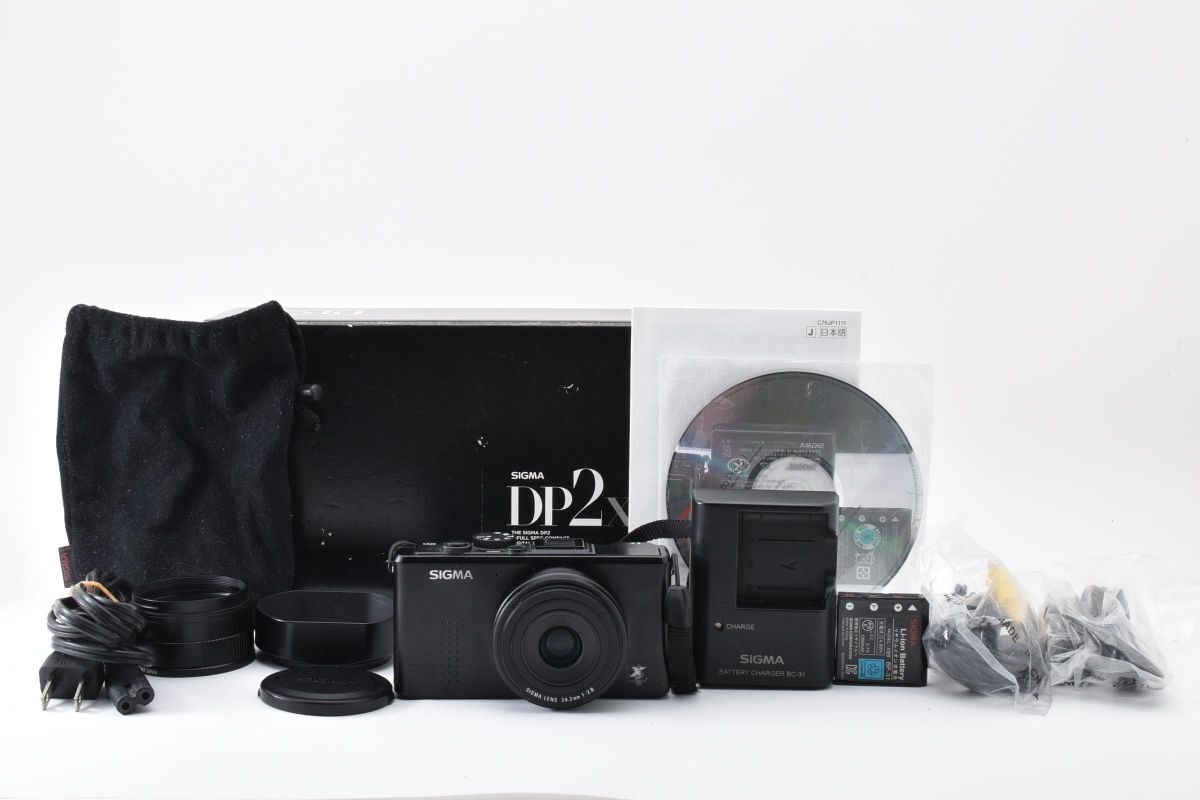 【箱付き・付属品多数】 SIGMA シグマ DP2X コンパクト デジタルカメラ コンデジ #27-1
