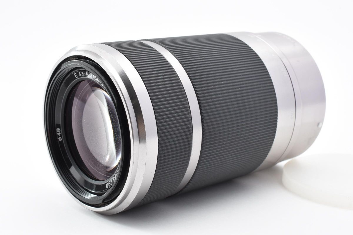 【動作好調】 SONY ソニー E 55-210mm F4.5-6.3 OSS レンズ ミラーレス一眼カメラ #114-4B
