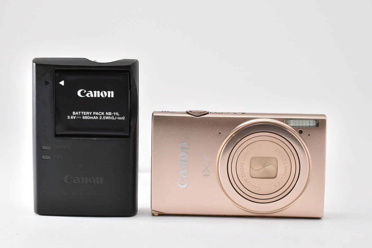 【動作好調】 Canon キャノン IXY 430F ゴールド コンパクト デジタルカメラ コンデジ #116-7