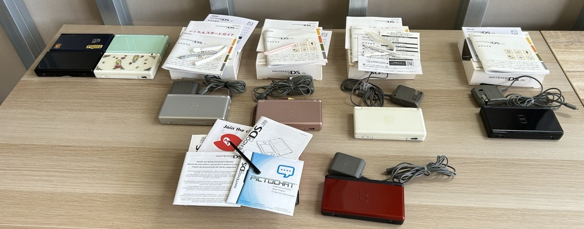 【A0281/80/0】ジャンク DSLite 本体 9台 Nintendo 一部箱付き