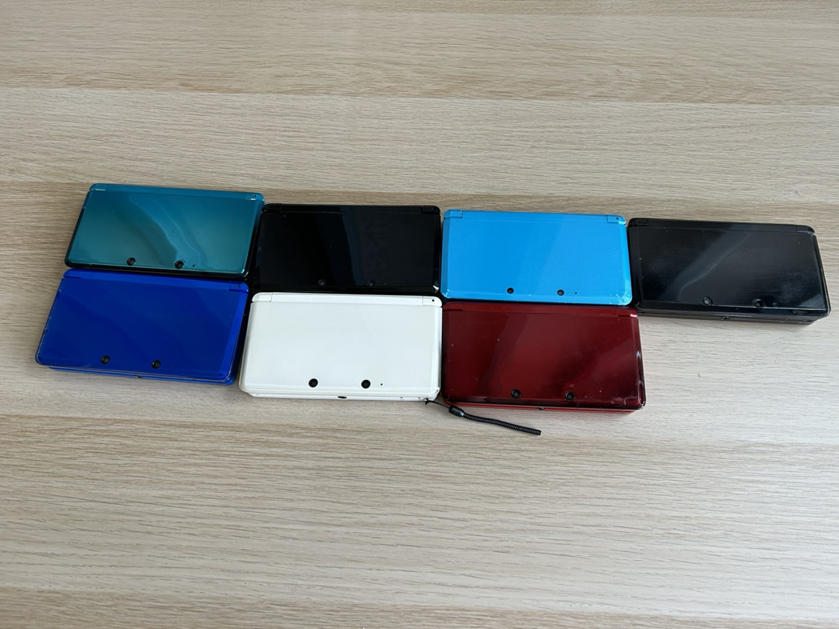 【A0282/60/0】ジャンク 3DS 本体 7台 Nintendo 初期化済
