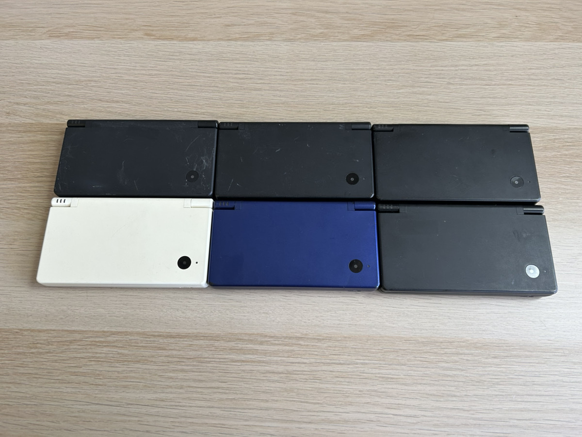 【A0283/60/0】ジャンク DSi 本体 6台 Nintendo 初期化済