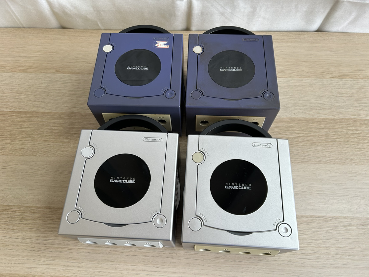 【A0287/100/0】 ジャンク ゲームキューブ GC GAME CUBE 本体 4台セット 任天堂 Nintendo NINTENDO ニンテンドー