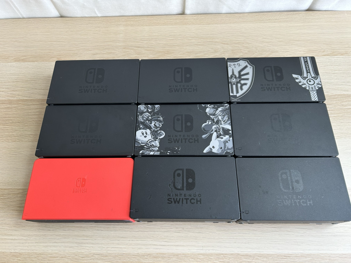 【A0288/80/0】ジャンク Switch スイッチ 周辺機器 ドッグ 9台 Nintendo NINTENDO 任天堂 ニンテンドー