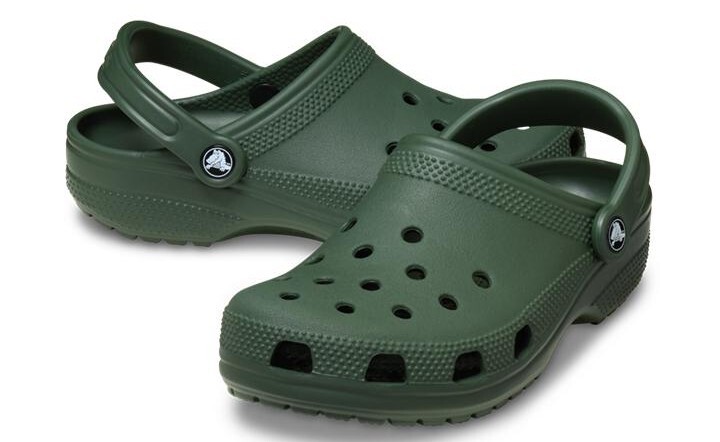 crocs classic ダークグリーン系 28cm