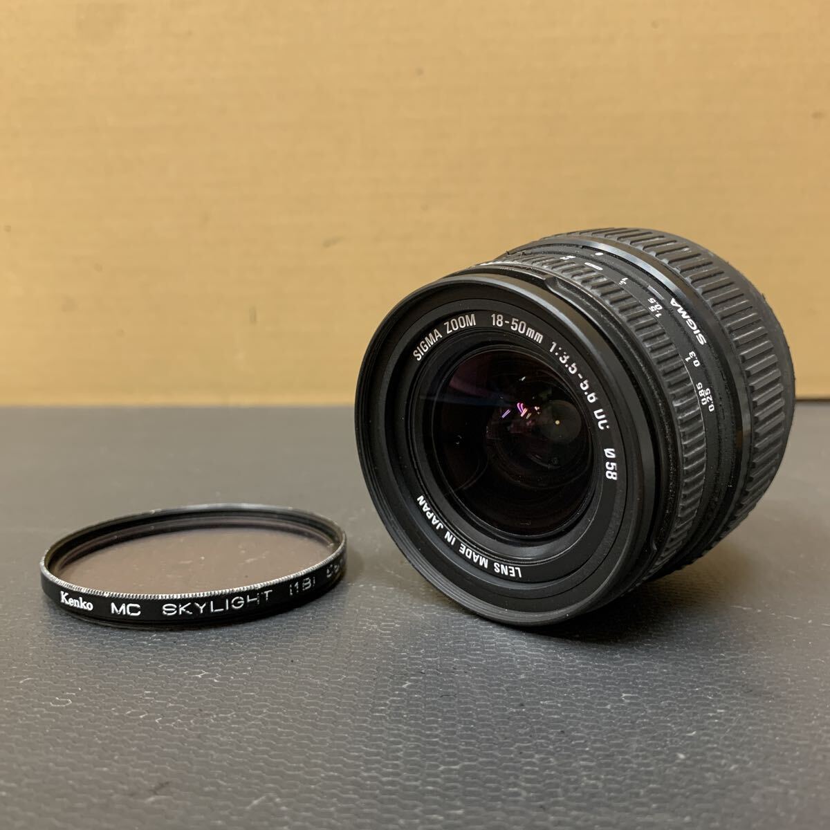 SIGMA ZOOM 18 - 50mm 1:3.5-5.6 DC φ58 シグマ カメラレンズ ニコン用 未確認 LENS 281