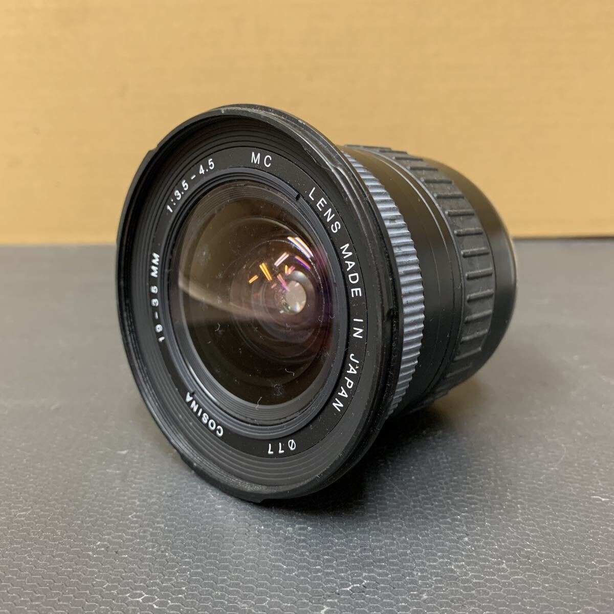 COSINA 19 - 35mm 1:3.5-4.5 MC φ77 コシナ カメラレンズ キヤノン用 未確認 LENS 289