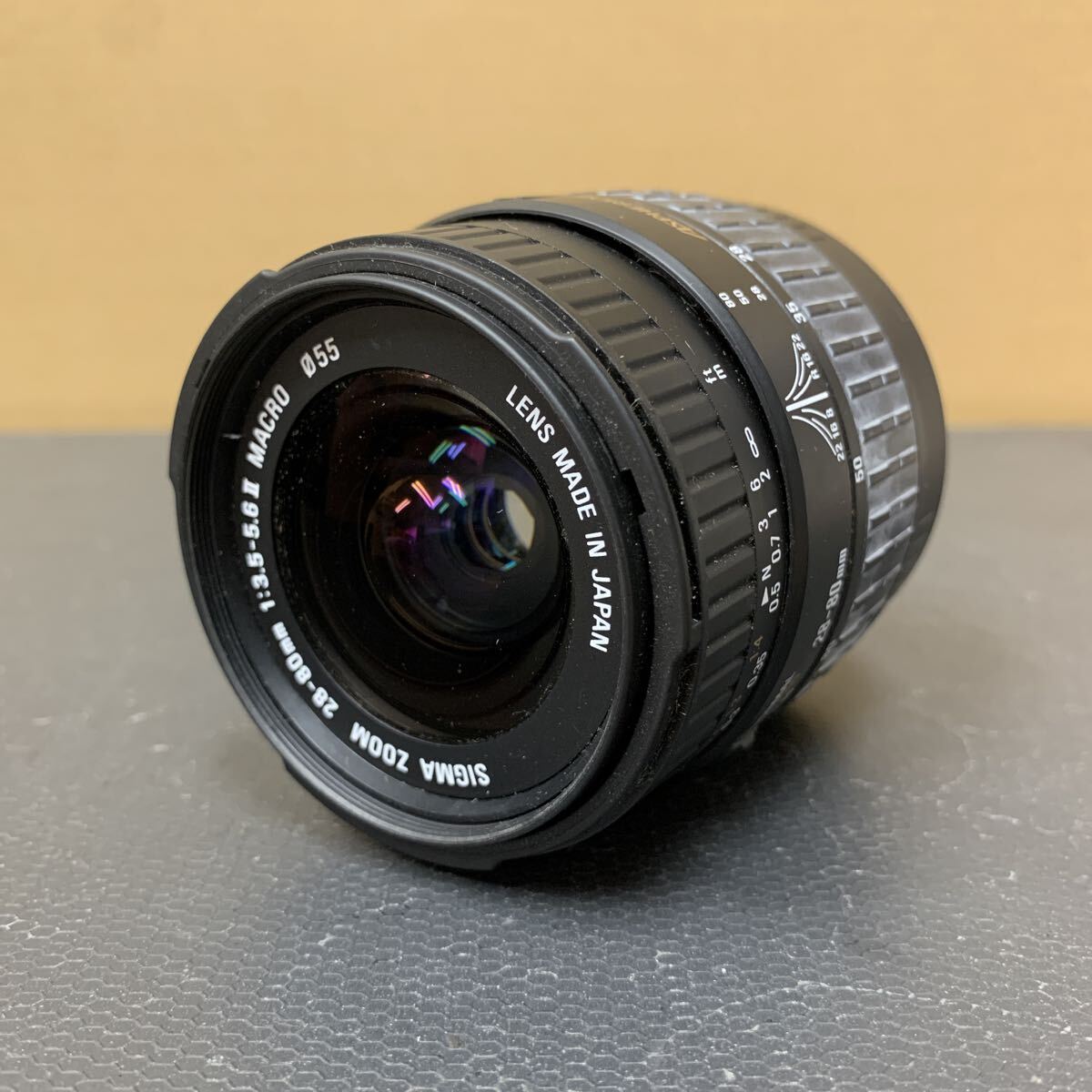 SIGMA ZOOM 28 - 80mm 1:3.5-5.6 Ⅱ MACRO φ62 シグマ カメラレンズ キヤノン用 未確認 LENS 300