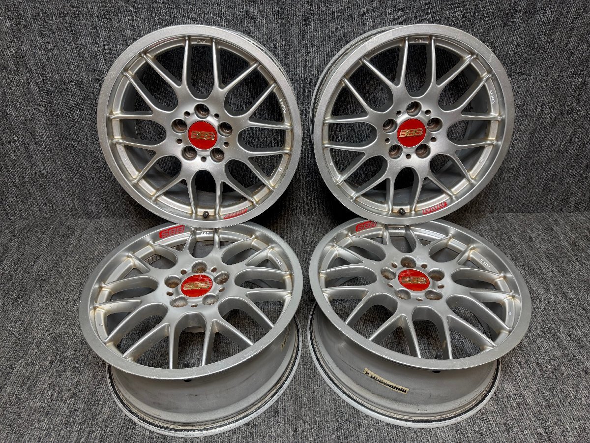 【15013】■BBS■RX206 18インチ アルミホイール 8J+38 PCD:120 4H 5本