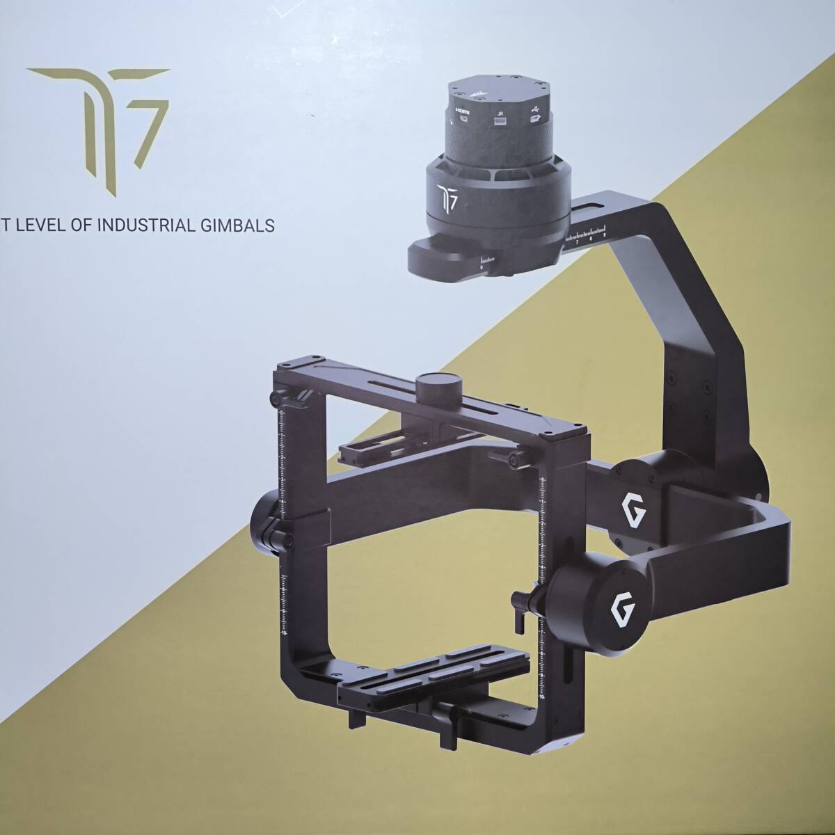 （３台セット）Gremsy T7 3軸カメラスタビライザー 大型カメラ 業務用ドローン 産業用ペイロード ジンバル