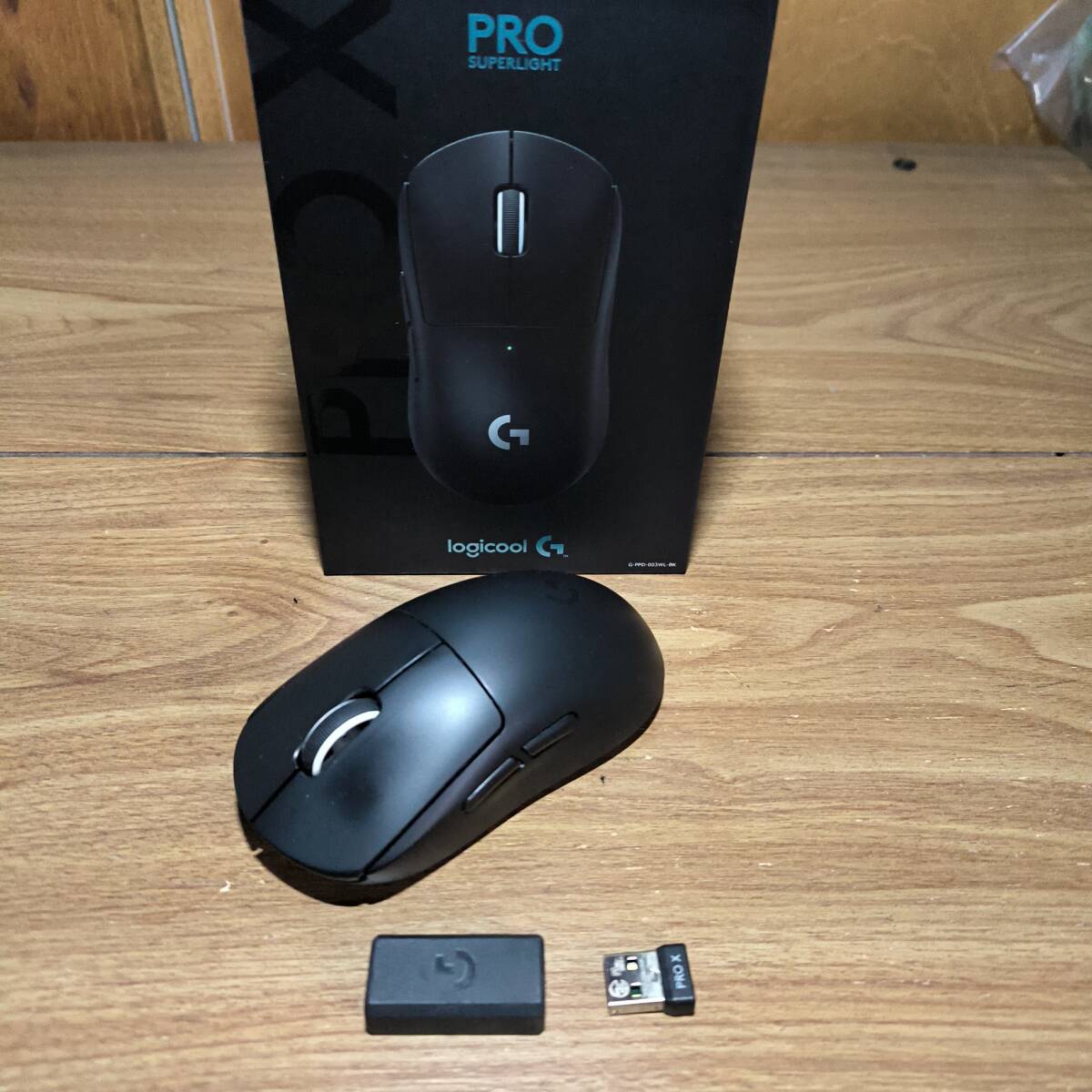 Logicool G PRO X SUPERLIGHT ワイヤレス ゲーミングマウス G-PPD-003WL-BK