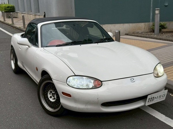 ロードスター 標準車 車高調　社外マフラー　社外ステアリング