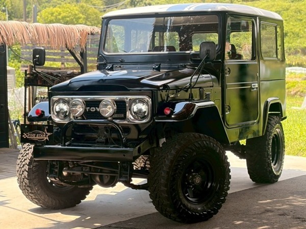 ランドクルーザー40 BJ41 4ナンバー 4WD リフトアップ エアコン マフラーADDICT