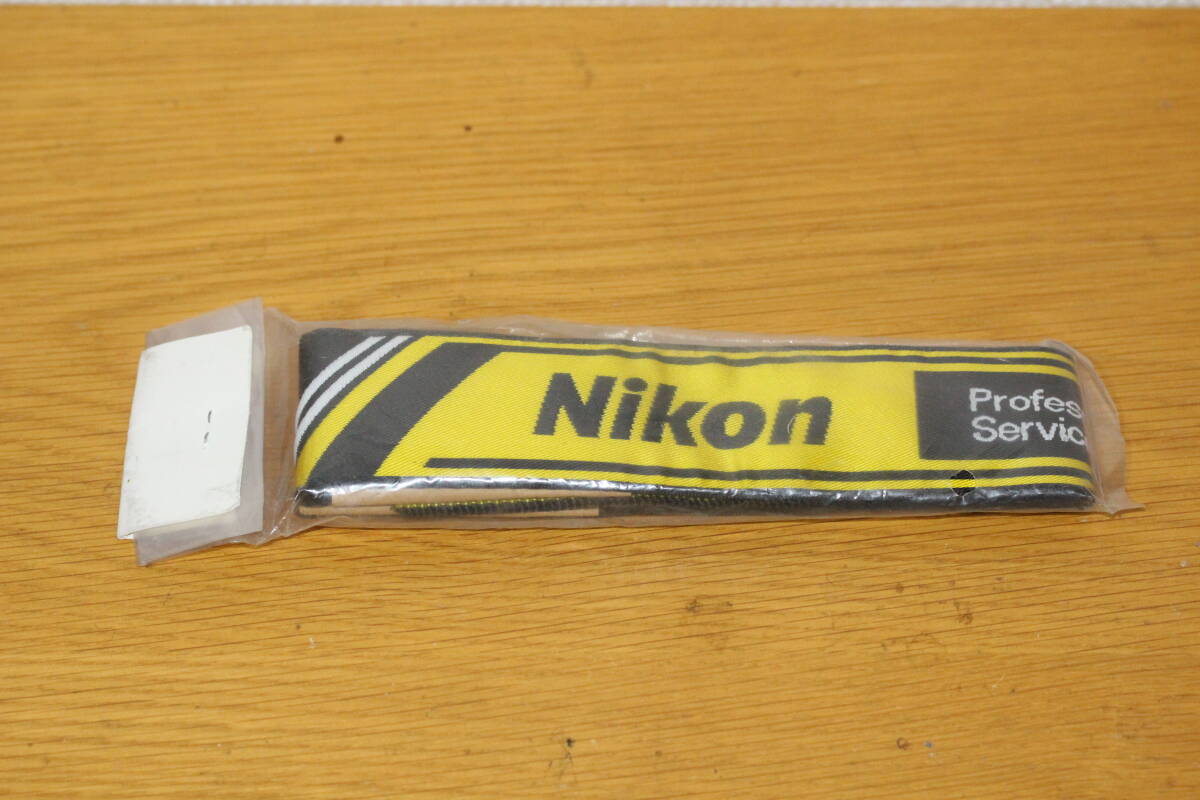 ニコン プロフェッショナル ストラップ プロスト nikon professional strap 黄色 黒