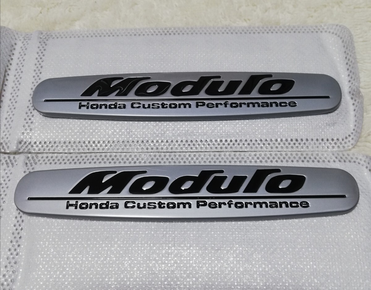 ★Modulo 3D エンブレム★検） HONDA ステップワゴン タイプR インサイト フリード ヴェゼル フィット アコード CR-Z N-BOX N-ONE JDM USDM
