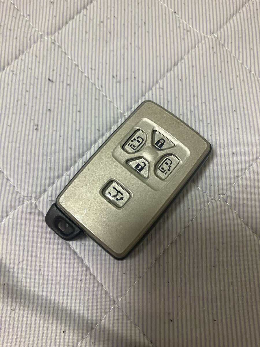 アルファード　20ヴェルファイア等　トヨタ　純正　スマートキーレス　リモコン　鍵　5ボタン 271451-6221 送料無料