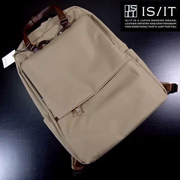 ◎新品 IS/IT イズイット 定価36300円 撥水 ビジネスリュックサック ビジネスバッグ B4 MINOTECH メンズ 男性 紳士用