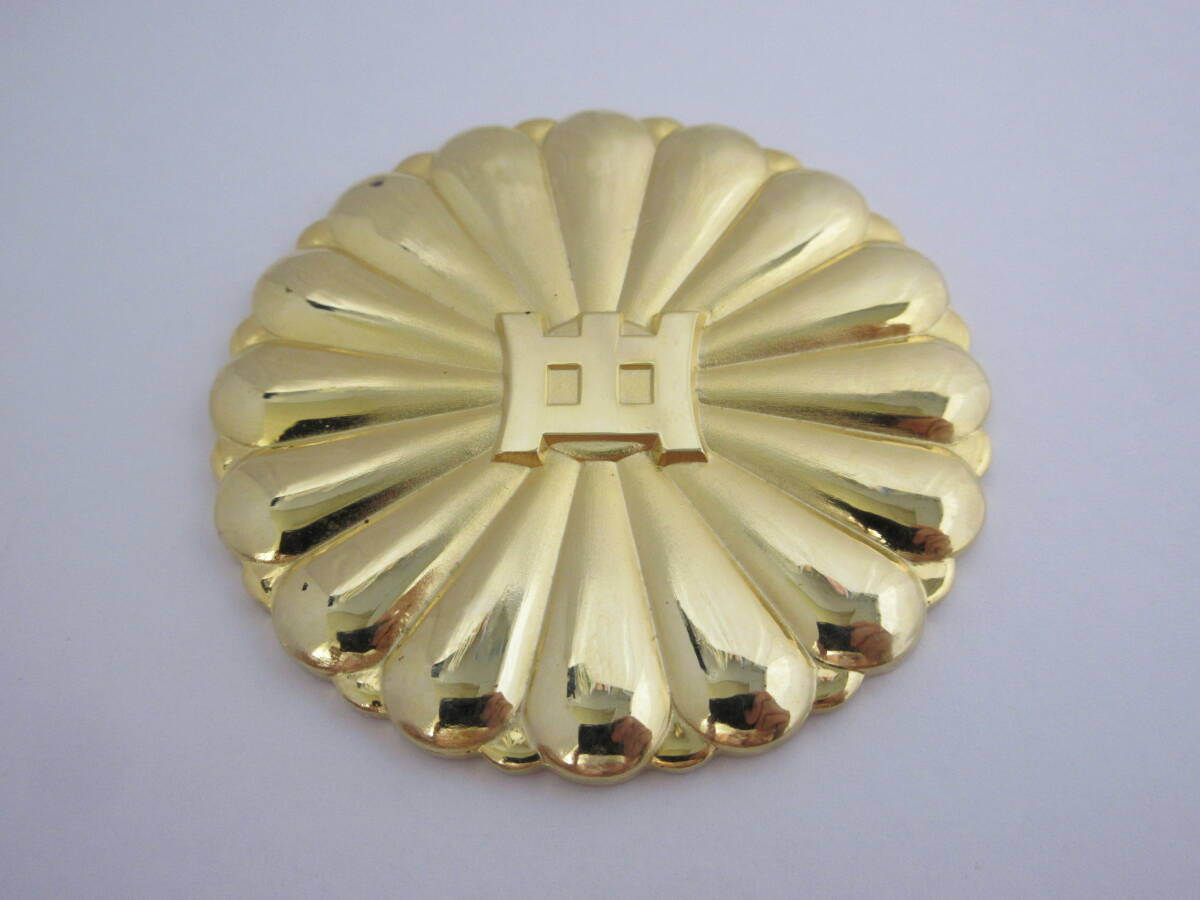 ☆華道 嵯峨流 正教授之章 メダル ゴールドカラー 現状品☆