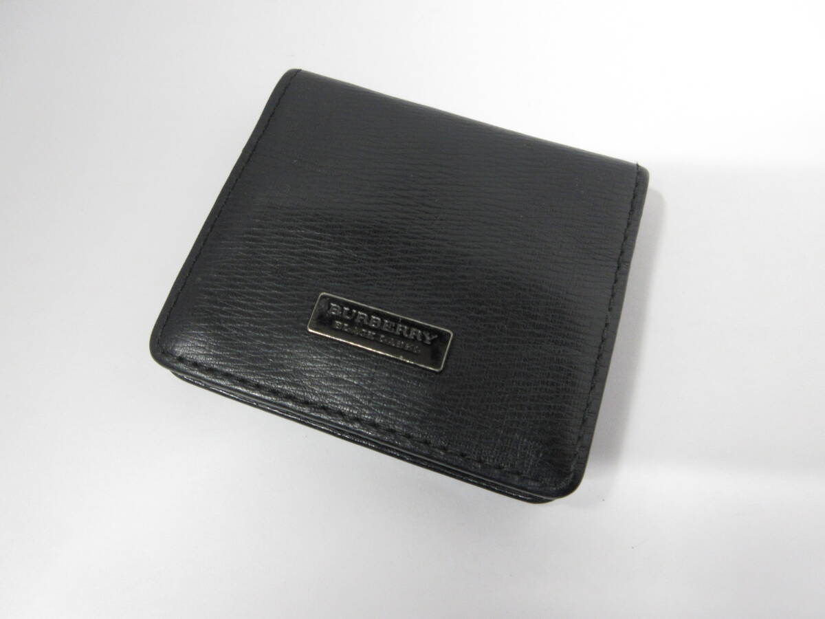 ☆BURBERRY BLACK LABEL バーバリー ブラックレーベル コインケース 財布 小銭入れ 中古☆