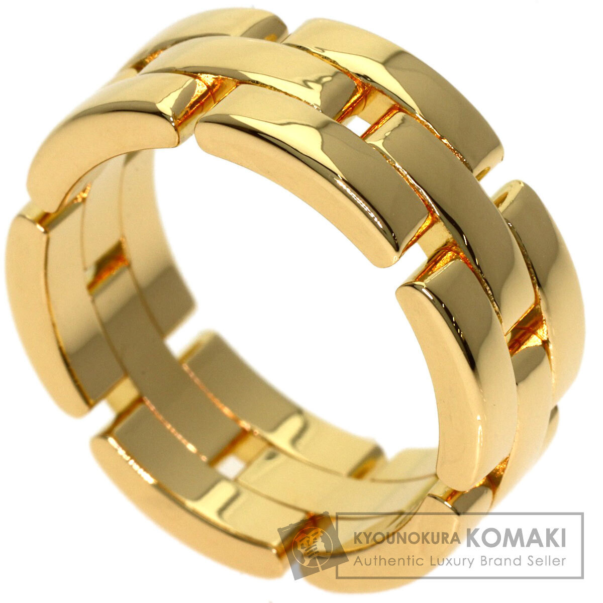 CARTIER カルティエ マイヨン パンテール #57 リング・指輪 K18イエローゴールド レディース 中古