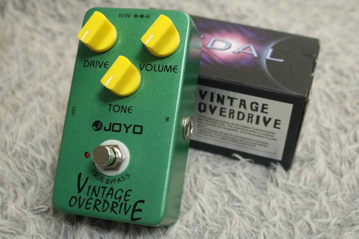 ●送料無料《北海道・沖縄・離島除く》●【国内正規品】JOYO エフェクター Vintage Overdrive JF-01 ヴィンテージオーバードライヴ