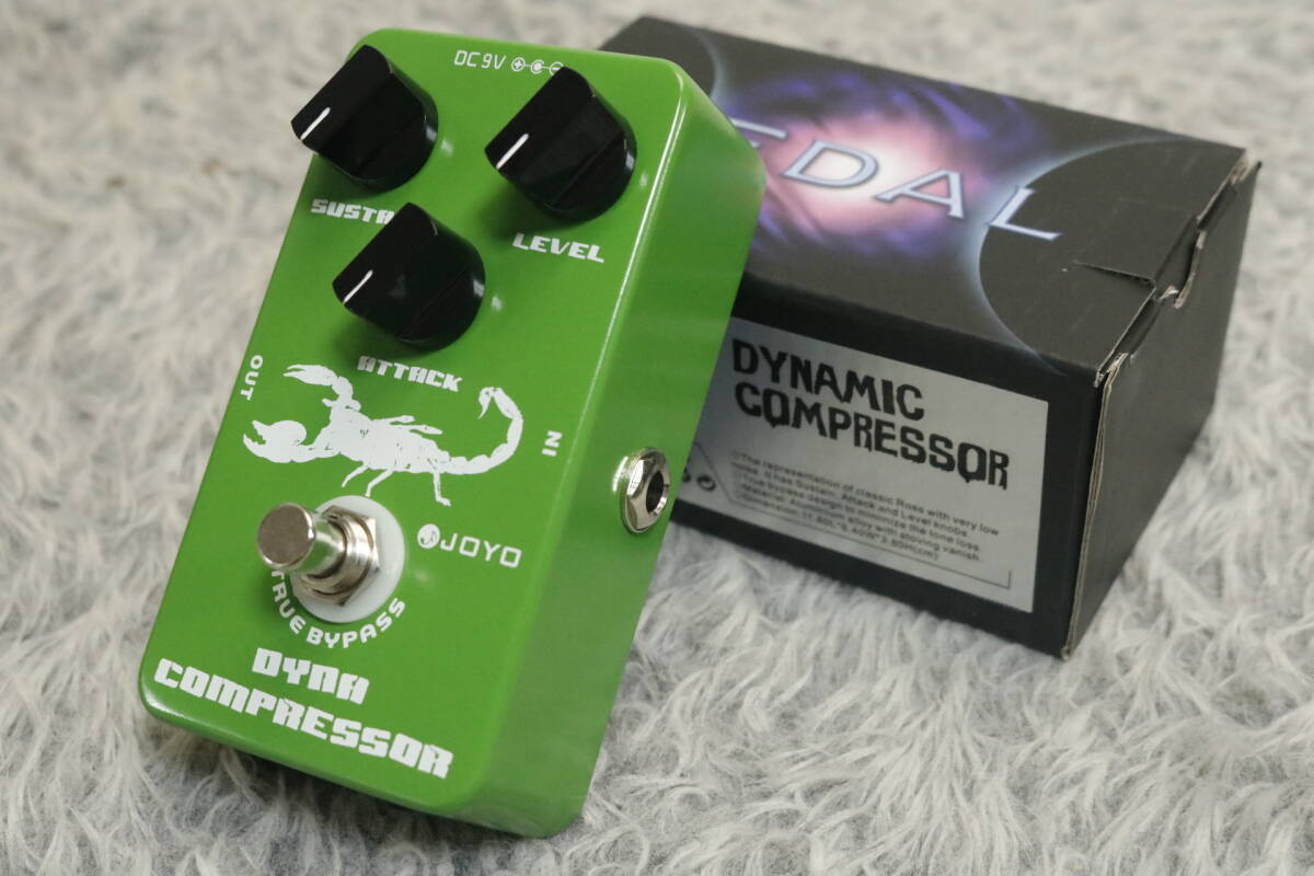 ●送料無料《北海道・沖縄・離島除く》● 【国内正規品】JOYO ジョーヨー エフェクター DYNA COMPRESSOR JF-10 ダイナコンプ