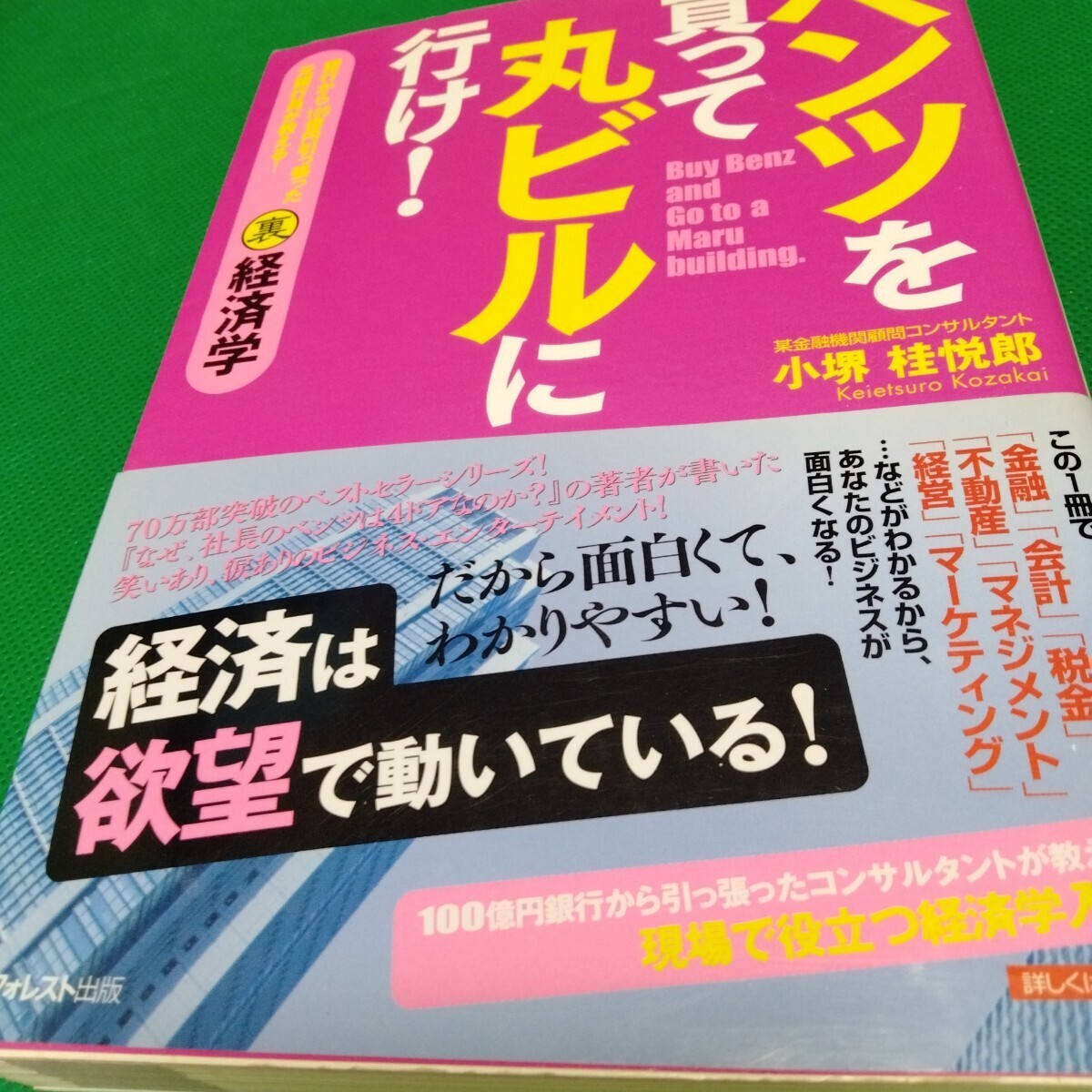 ベンツを買って丸ビルに行け！　銀行から１００億円引っ張った元銀行員が教える！裏経済学 小堺桂悦郎／著