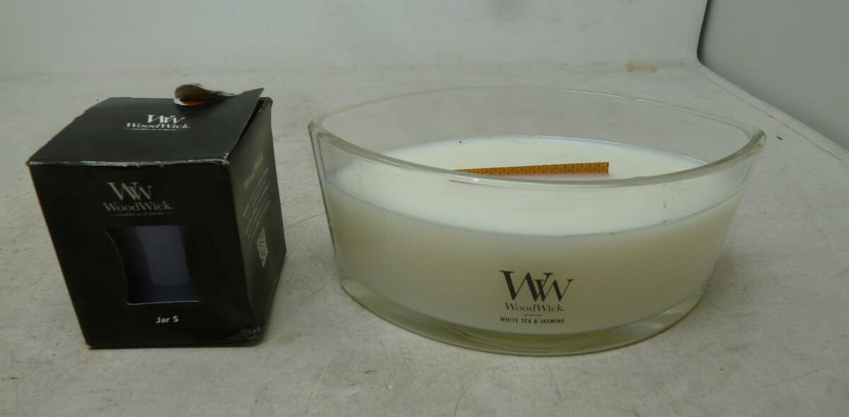 WoodWick Hearthwick WTジャスミン/ラベンダー キャンドル [N-413] 送料無料(北海道・沖縄・離島・佐川急便中継料金がかかる地域は除く)