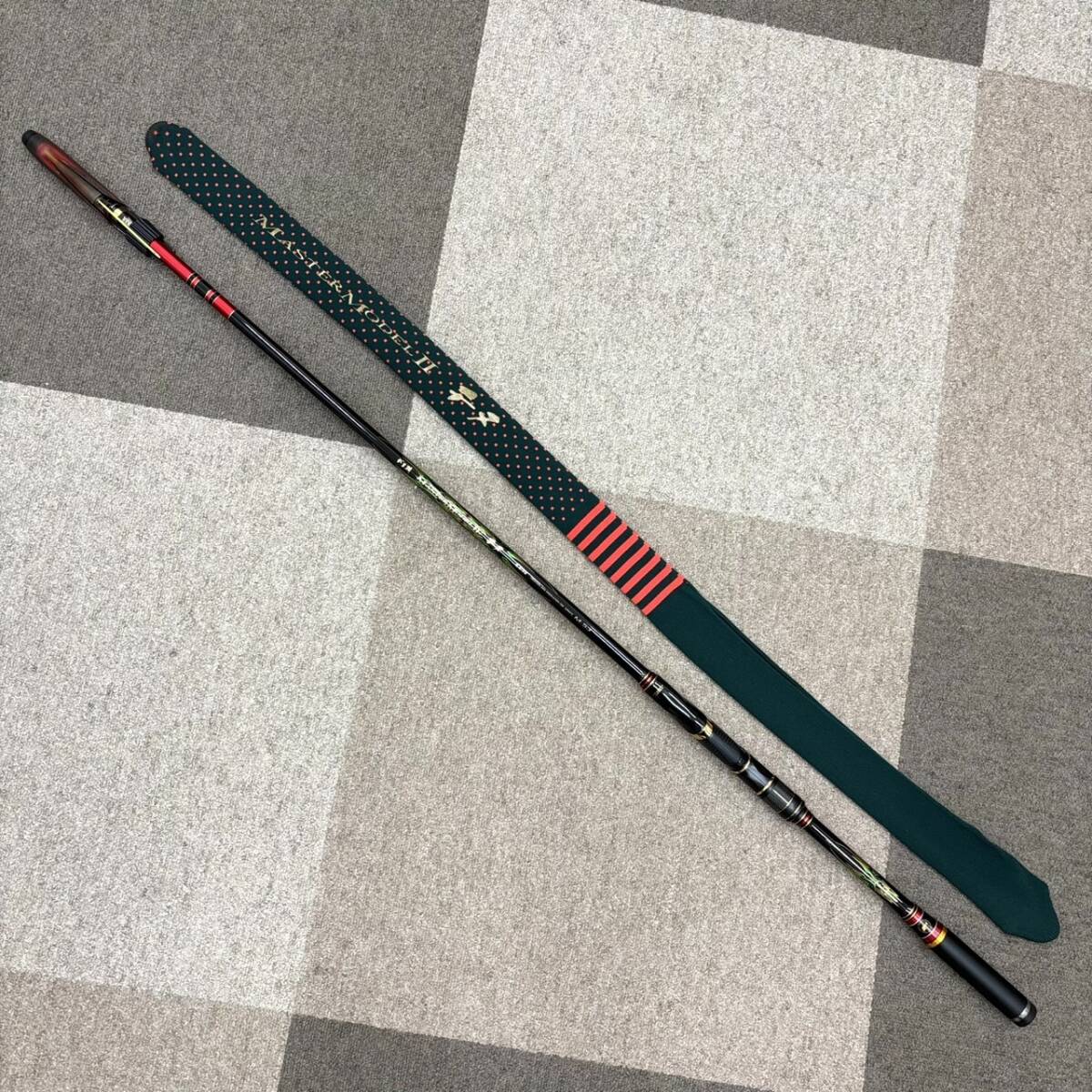 がまかつ マスターモデルⅡ チヌ M-53 がま磯 マスターモデル2 MADE IN JAPAN MASTER MODEL II 釣り具 釣り竿 掃除済 【67】