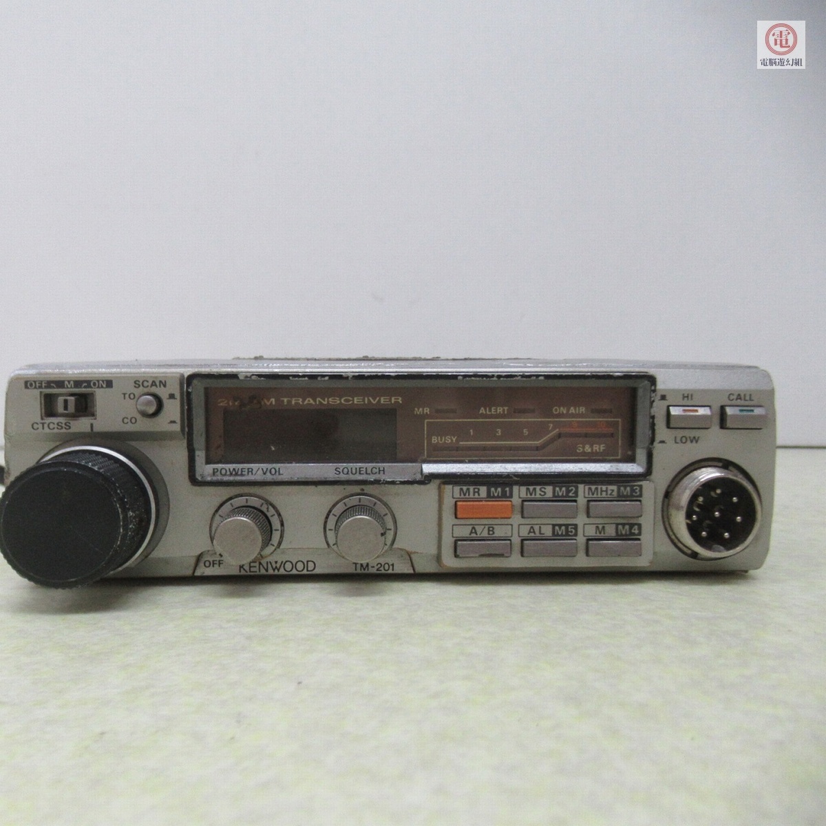 ○無線機 ケンウッド/KENWOOD TM-201 2m FM TRANSCEIVER/トランシーバー 動作未確認 ジャンク【20