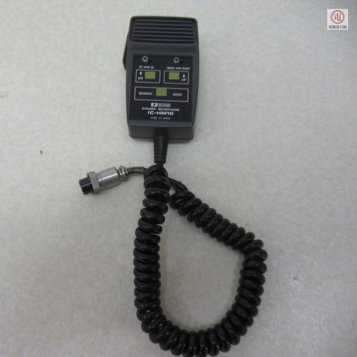 ○アイコム/ICOM 無線機 周辺機器 IC-HM10 8ピンコネクター 動作未確認 ジャンク【10
