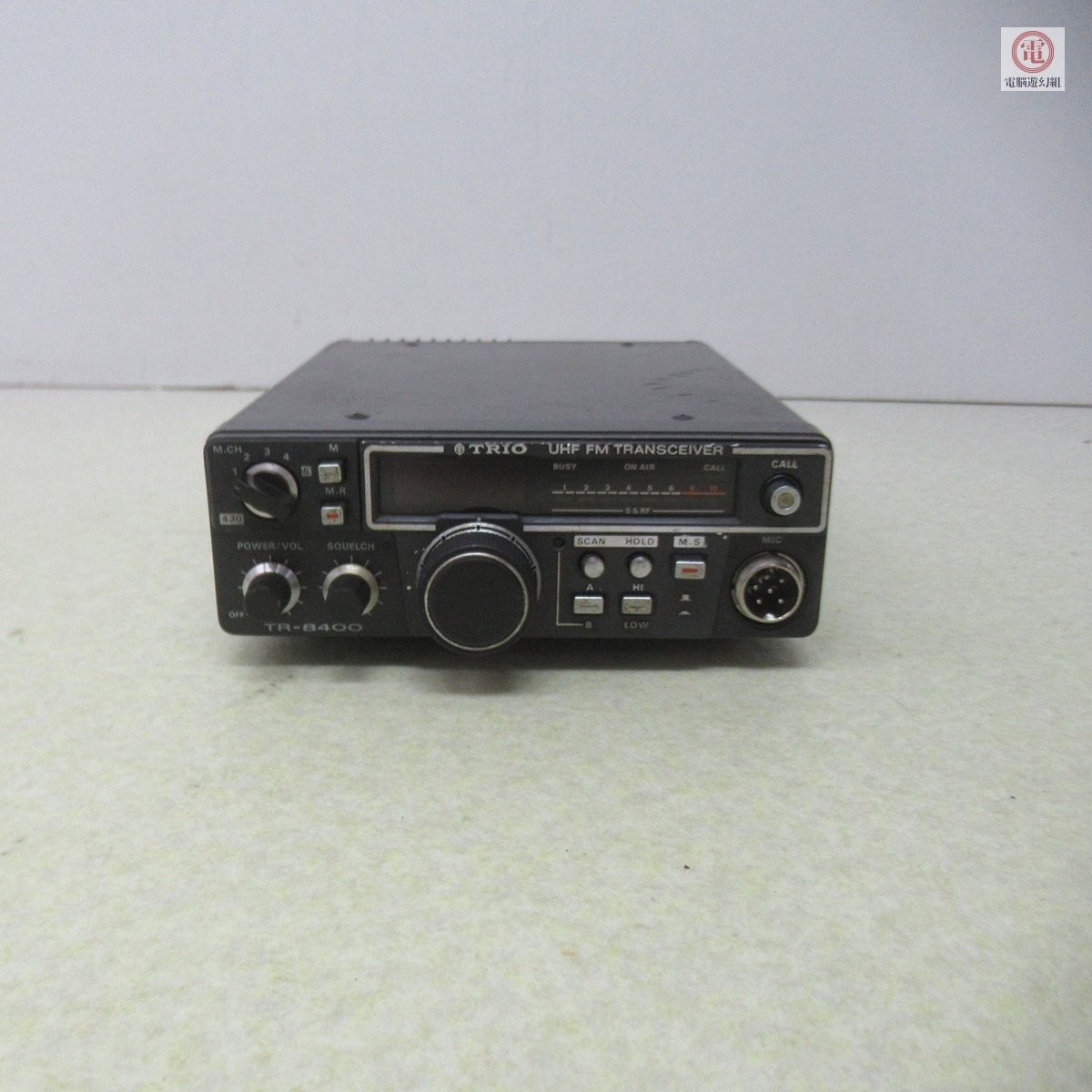 ○無線機 トリオ/TRIO TR-8400 UHF FM TRANSCEIVER/トランシーバー 動作未確認 ジャンク【20