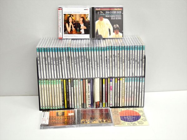 KM791●未開封＆現状品まとめて!!●クラシックCD 90枚セット　広瀬悦子・小澤征爾 etc..　モーツアルト/バッハ/ヴェートーベン 等