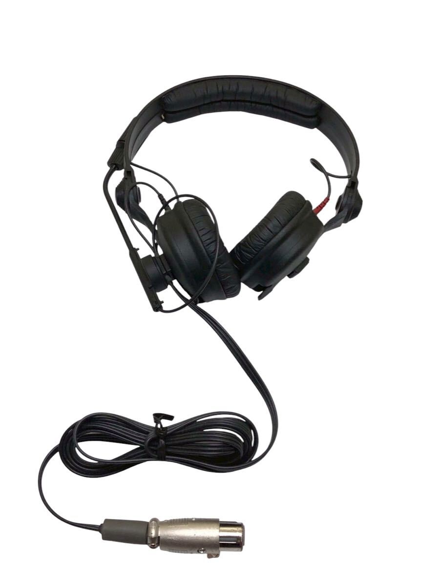 SENNHEISER HMD25-1 600Ω 業務用 ヘッドセット ダイナミックマイク 音出し確認済 ゼンハイザー　