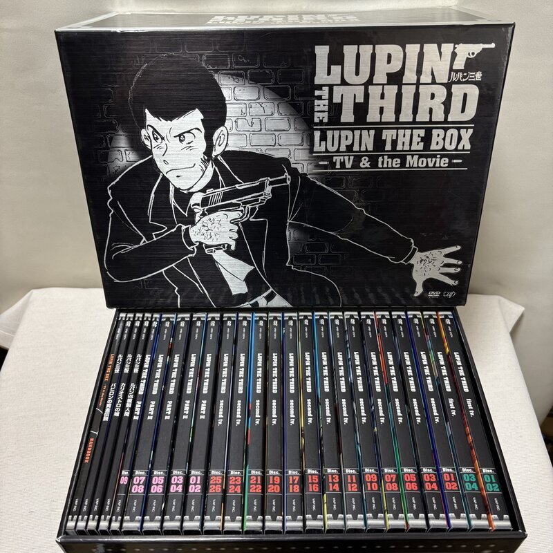 ルパン三世 LUPIN THE THIRD BOX ザボックス DVD TV＆THE MOVIE 限定版 40周年 23枚＋1冊 42ディスク IW607CD04LPN80