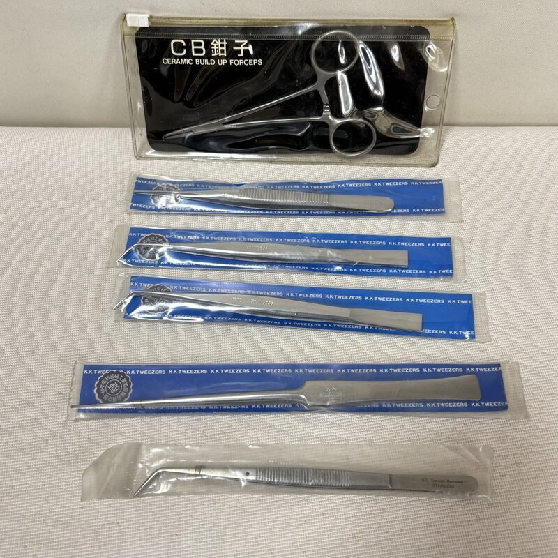 ［お］未使用 長期保管品 B.D SERVICE ドイツ 小山歯科工業 デンタル 5種類6本 技工師 時計技師 ジュエリーに IW607CZ_DNT05//