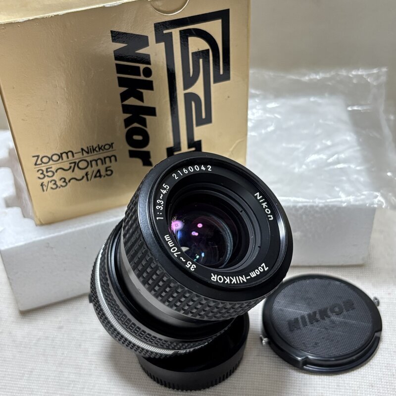 Nikon ニコン ZOOM-Nikkor 35～70mm 1:3.3～4.5 カメラ レンズ IW607DC01NKN_A
