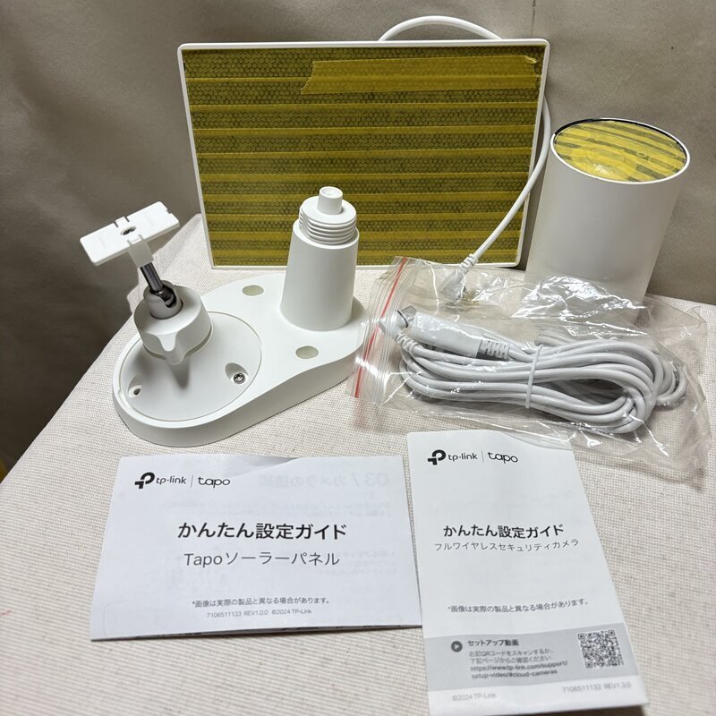 通電確認済 Tapo C410 防犯カメラ セキュリティカメラ ソーラー給電 Wi-Fi 屋外 見守りカメラ IW607DZ05TP60