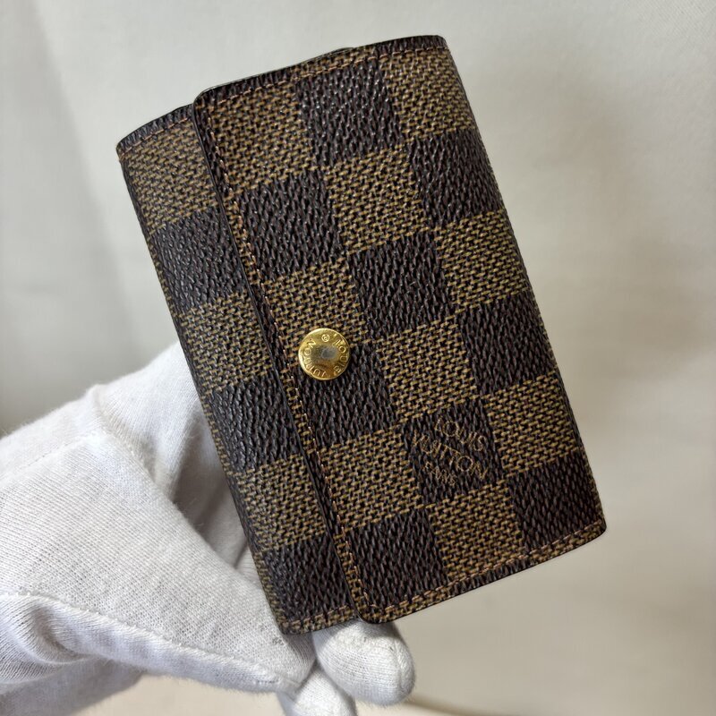 良品 LOUISVUITTON ヴィトン シュルティクレ6 ダミエ エベヌ 6連 キーチェーン キーケース N62630 IW607DA08LV_A//