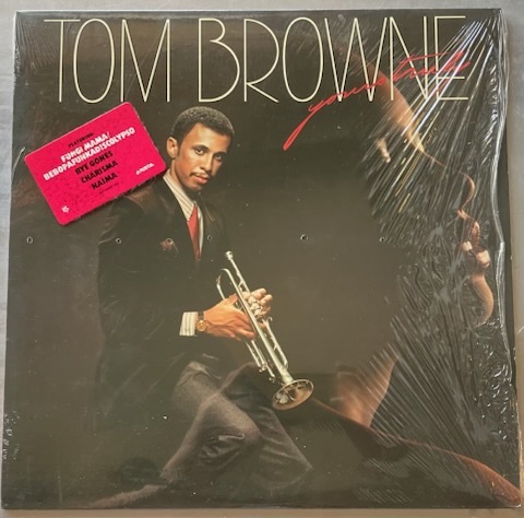 ★美盤/LPレコード/US盤//YOURS TRULY/TOM BROWNE/トム・ブラウン/シュリンク付き/1981年
