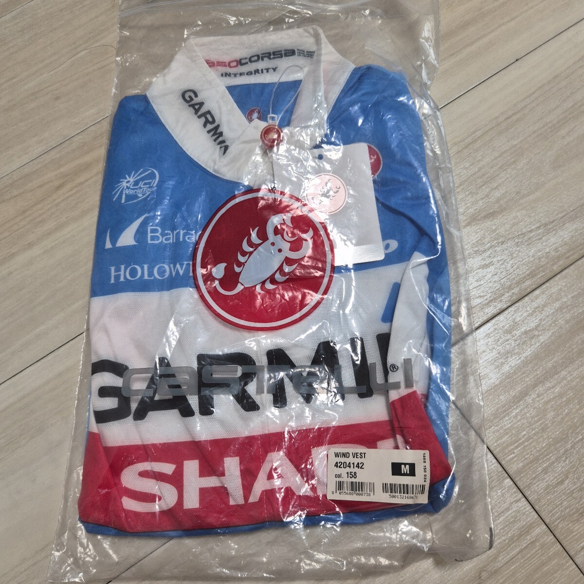 Castelli GARMIN SHARP WIND VEST Mサイズ サイクリングベスト