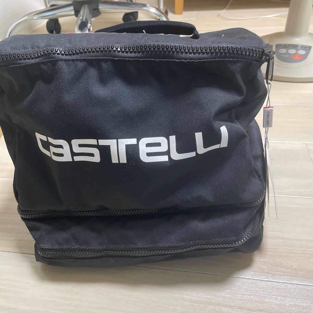 希少　美品　Castelli Race Rain Bag カステリ　レース　レイン　バック　黒　シューズは別売り　タグは付いていません