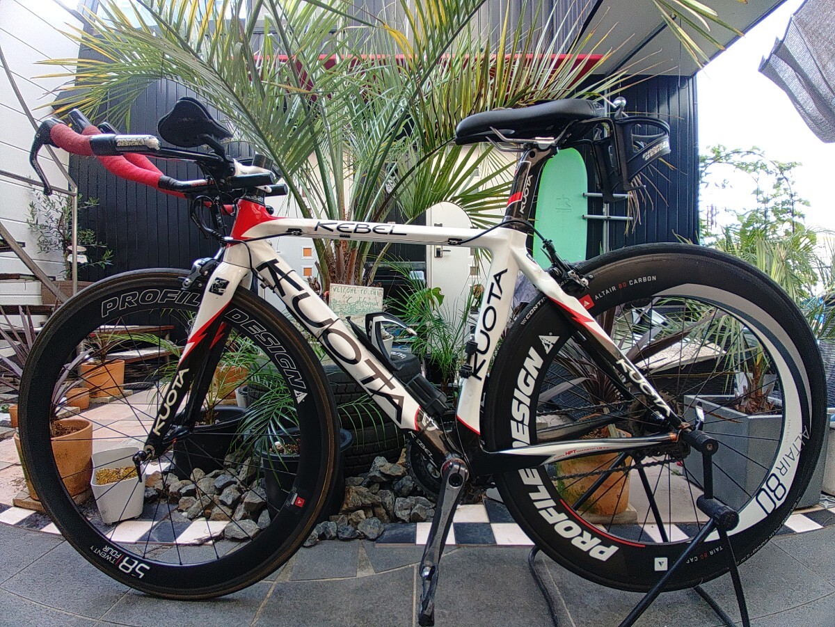 愛知 完成車 エアロ ロード TT バイク トライアスロン DURA-ACE デュラエース di2 10S 充電器 フルカーボン ホイール プロファイルデザイン